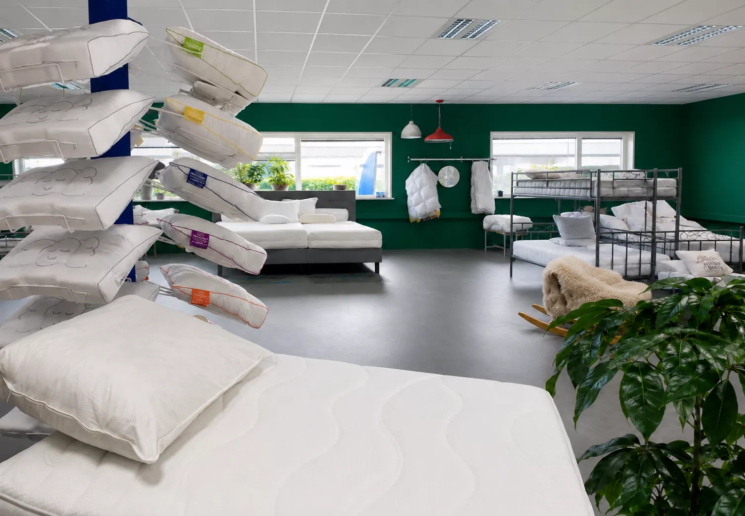 Modern Bedding Showroom